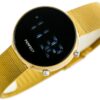 Digitalní hodinky damské Perfect, zlaté hodinky