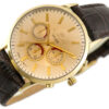 Módní panské hodinky Gino Rossi, zlaté hodinky