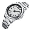 Stříbrné pánské elegantní hodinky Perfect, stříbrné stylové hodinky, doprava zdarma