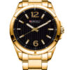 Zlaté pánské elegantní hodinky Perfect, zlaté stylové hodinky, doprava zdarma
