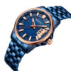 Modré pánské elegantní hodinky Perfect, krabička na hodinky a doprava zdarma