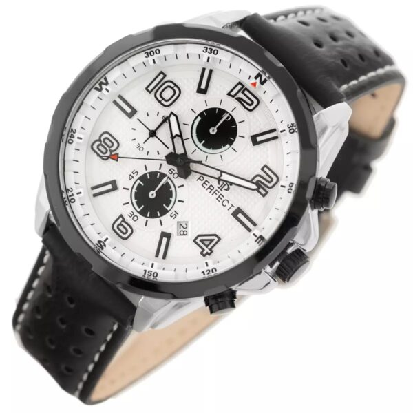 Černé pánské elegantní hodinky Perfect jsou stylový doplněk pro muže - prodej hodinek
