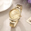 Elegantní dámské hodinky zlaté Curren + krabička na hodinky a doprava zdarma