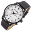 Elegantní pánské hodinky hnědé – Paul Lorens + krabička na hodinky a doprava zdarma