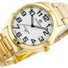 Elegantní pánské hodinky zlaté Perfect + krabička na hodinky a doprava zdarma